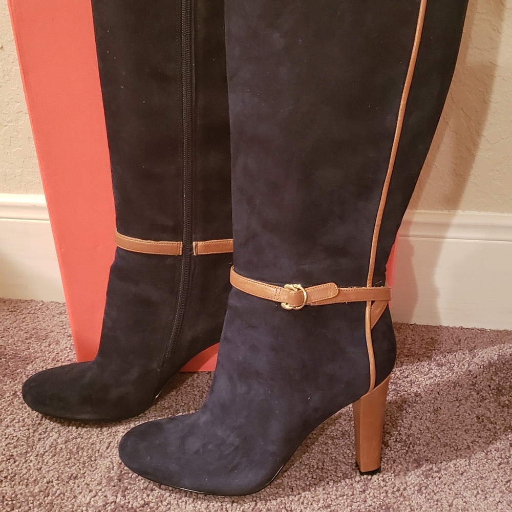 Blue Suede Boots